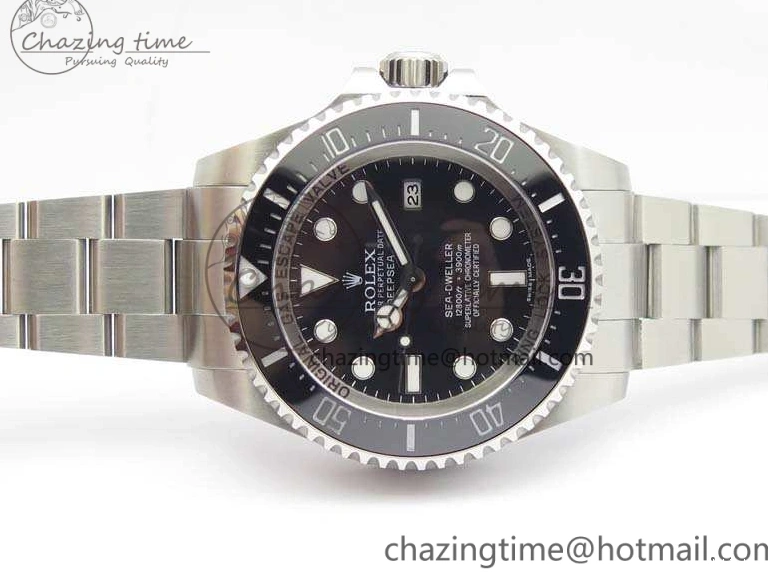 Dial SS Bracelet Edition Best BP SA3135 On DEEPSEA 1:1 Maker Black V2 116660 Sea-Dweller 0713